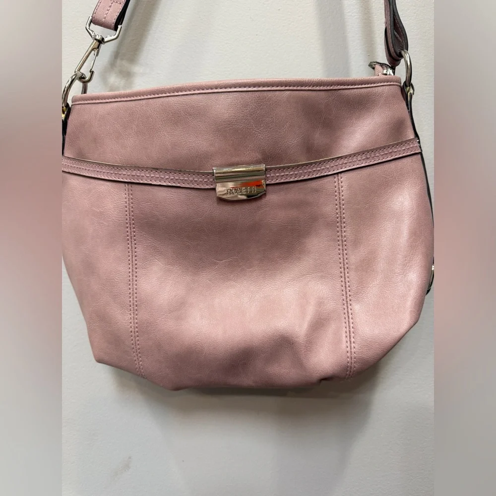 Rosetti Blush Pink Crossbody Shoulder Bag